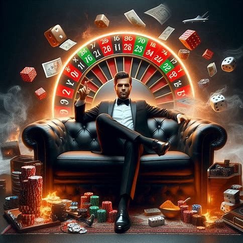 Meja French Roulette live-dealer di platform raksasawin dengan dealer profesional